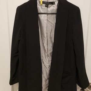 Black Kensie blazer 3/4 sleeve